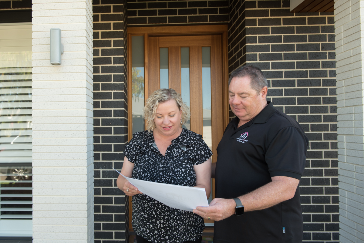 Working together on a property development with Noarlunga's Harwood Homes